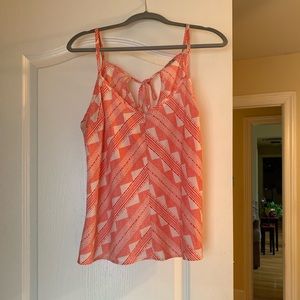 Spaghetti Strap Pattered Top